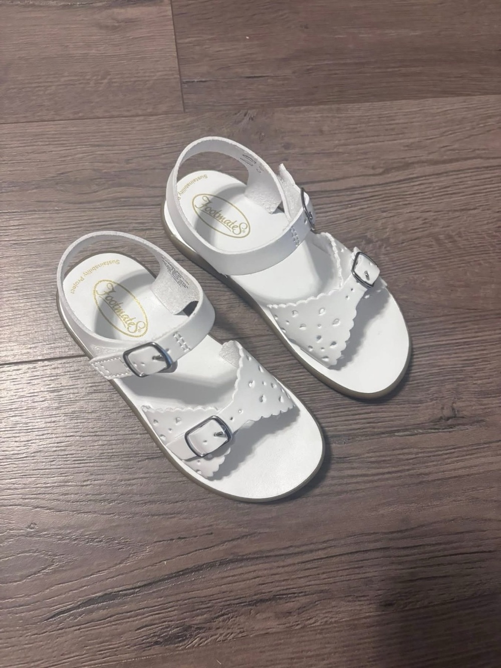 Footmates White Sandals